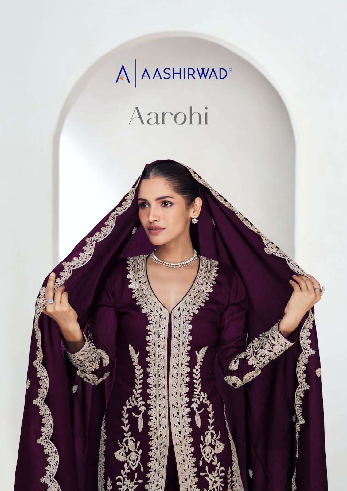 AAROHI SERIES 10057 TO 10060 BY AASHIRWAD PREMIUM COLLECTION MANUFACTURER SURAT 