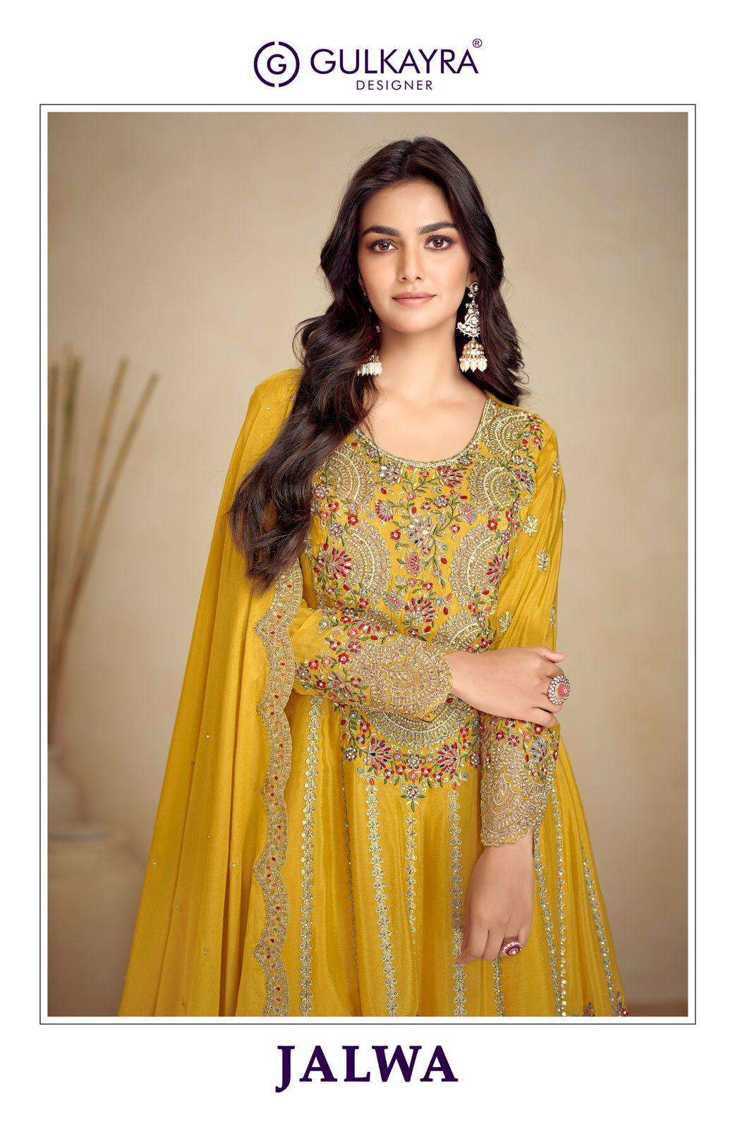 JALWA SERIES 7502 COLOUR BY GULKAYRA DESIGNER 