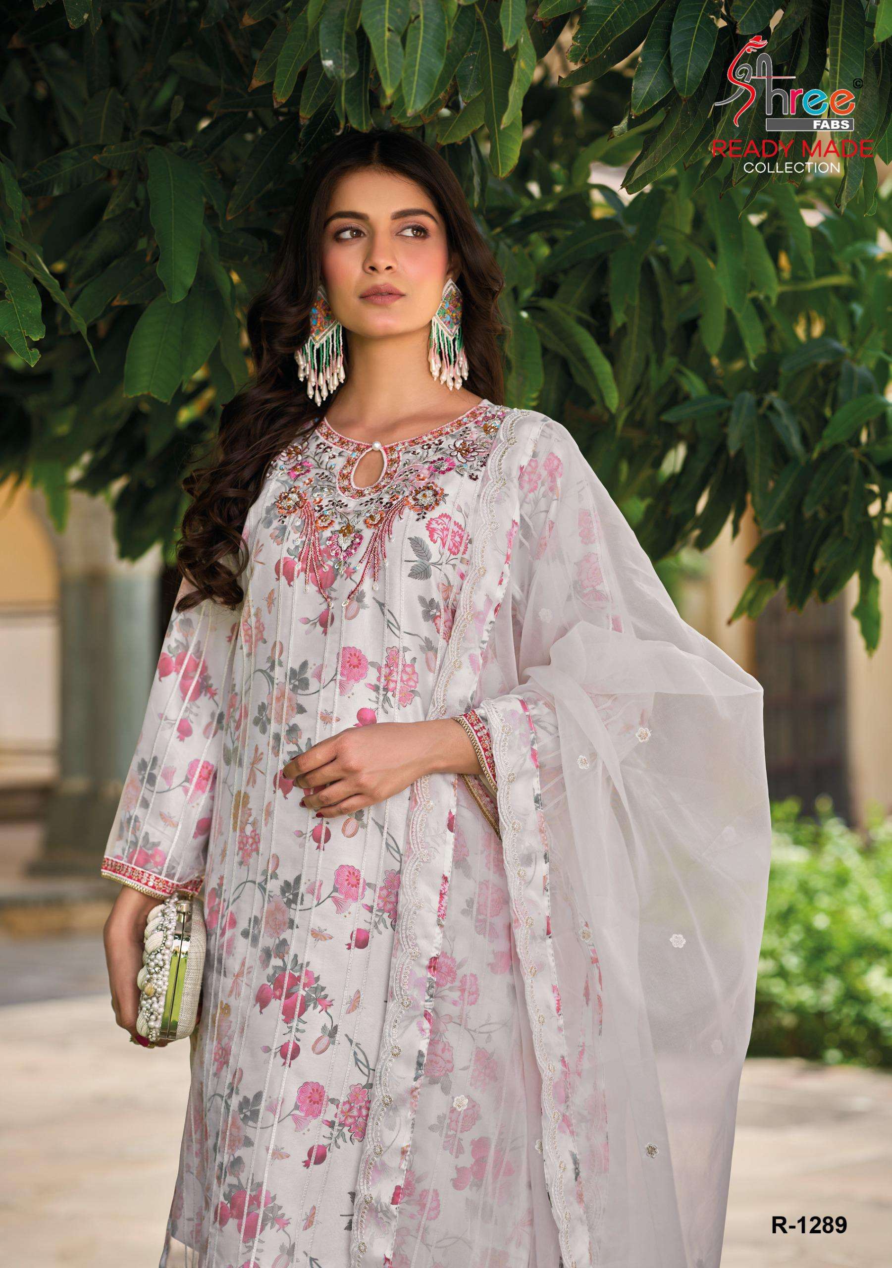 r 1289 by shree fabs readymade Pakistani suits 