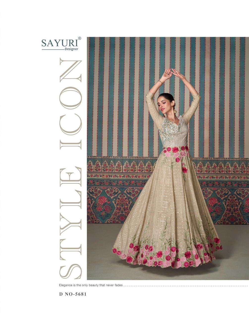 Ethnic by sayuri designer gown
