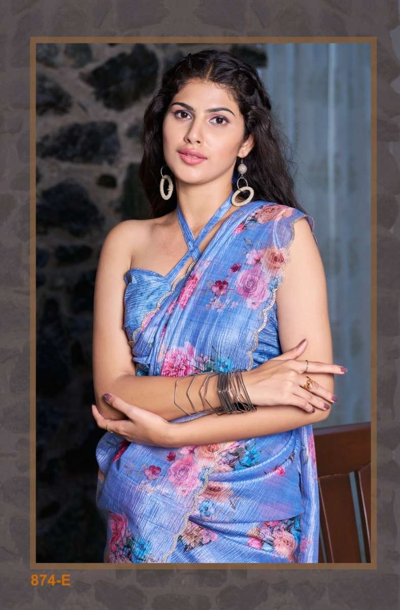 874 SERIES by Mehek Saree collection manufacturer surat 