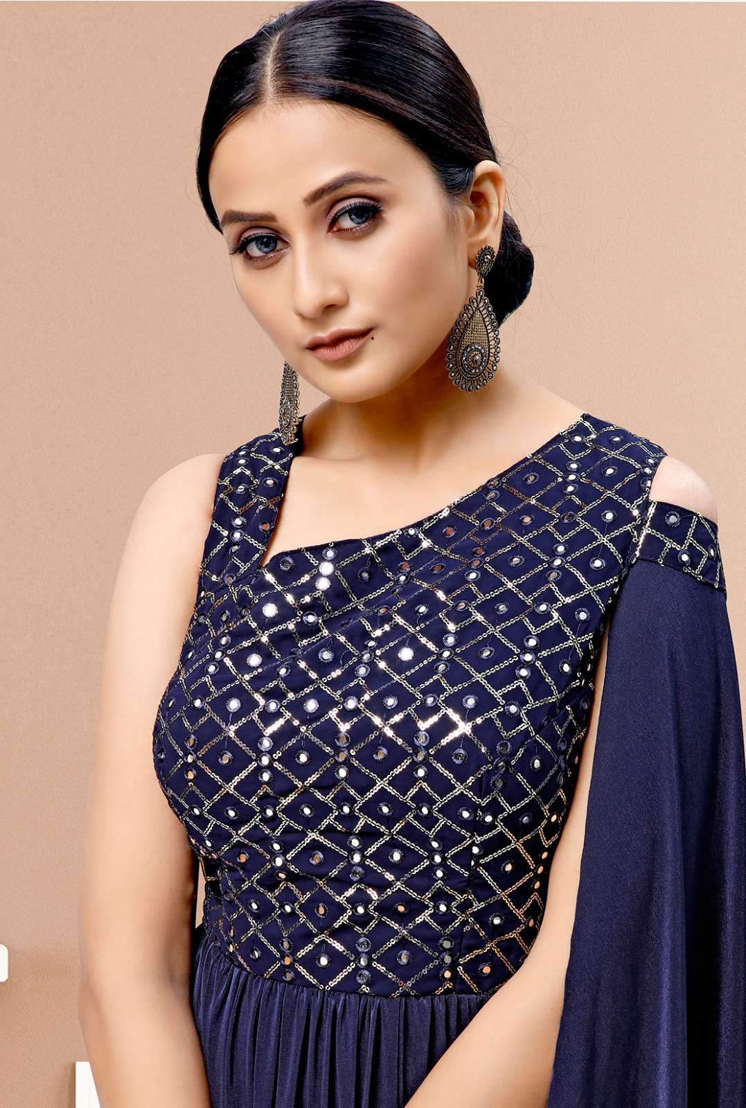 AMOHA DESIGN  NO 30499 READYMADE GOWN collection manufacturer surat 