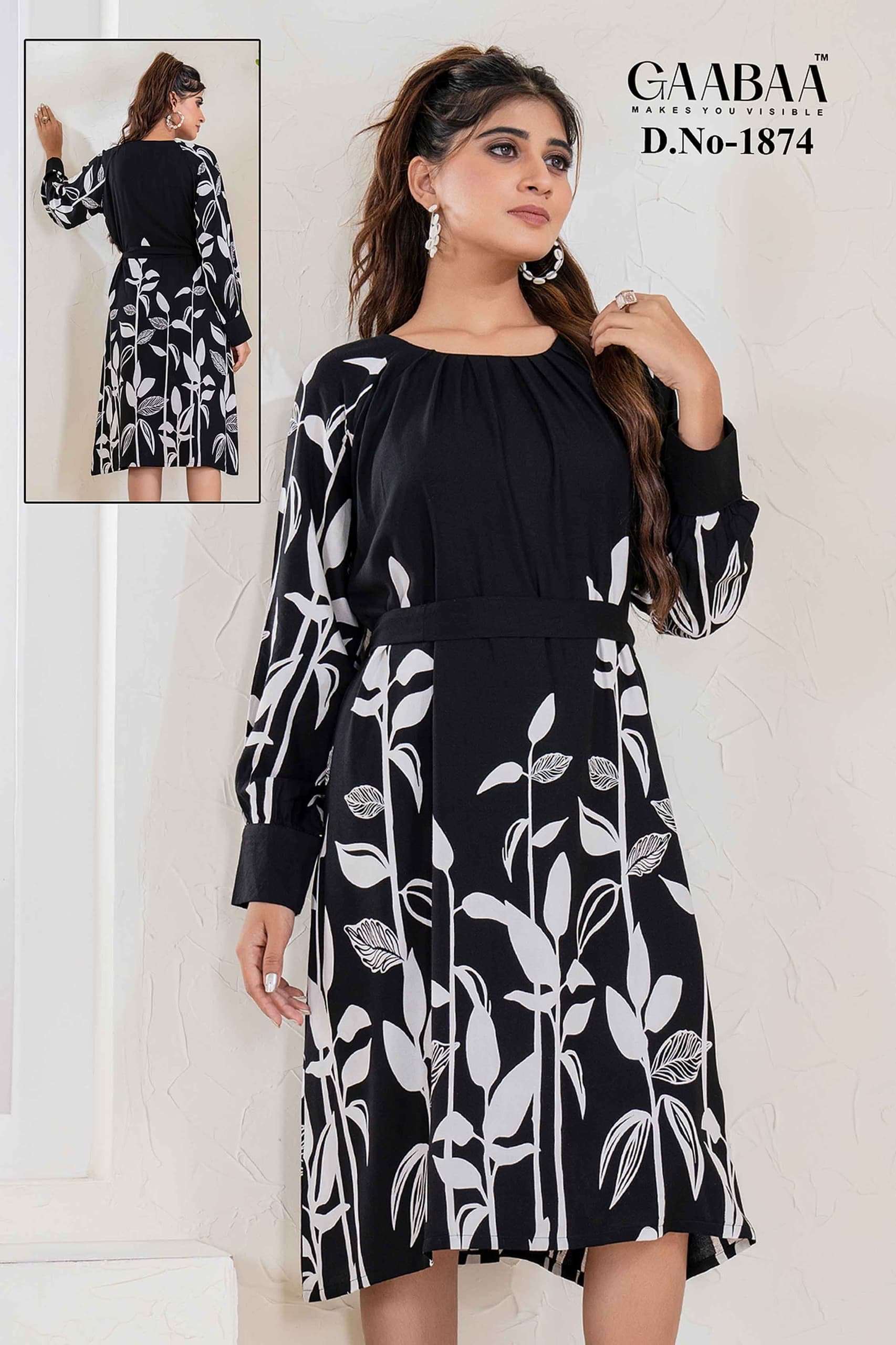 Gaabaa d no 1874 fancy one pcs concept