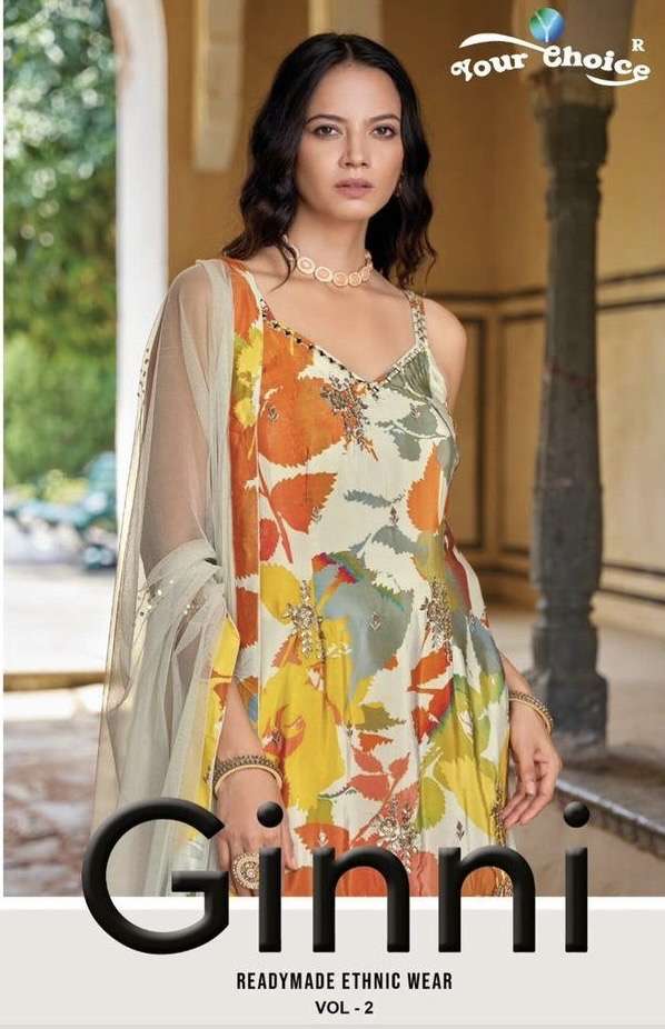 Ginni readymad ethnic wear 2 by your choice new concept suit manufactur surat