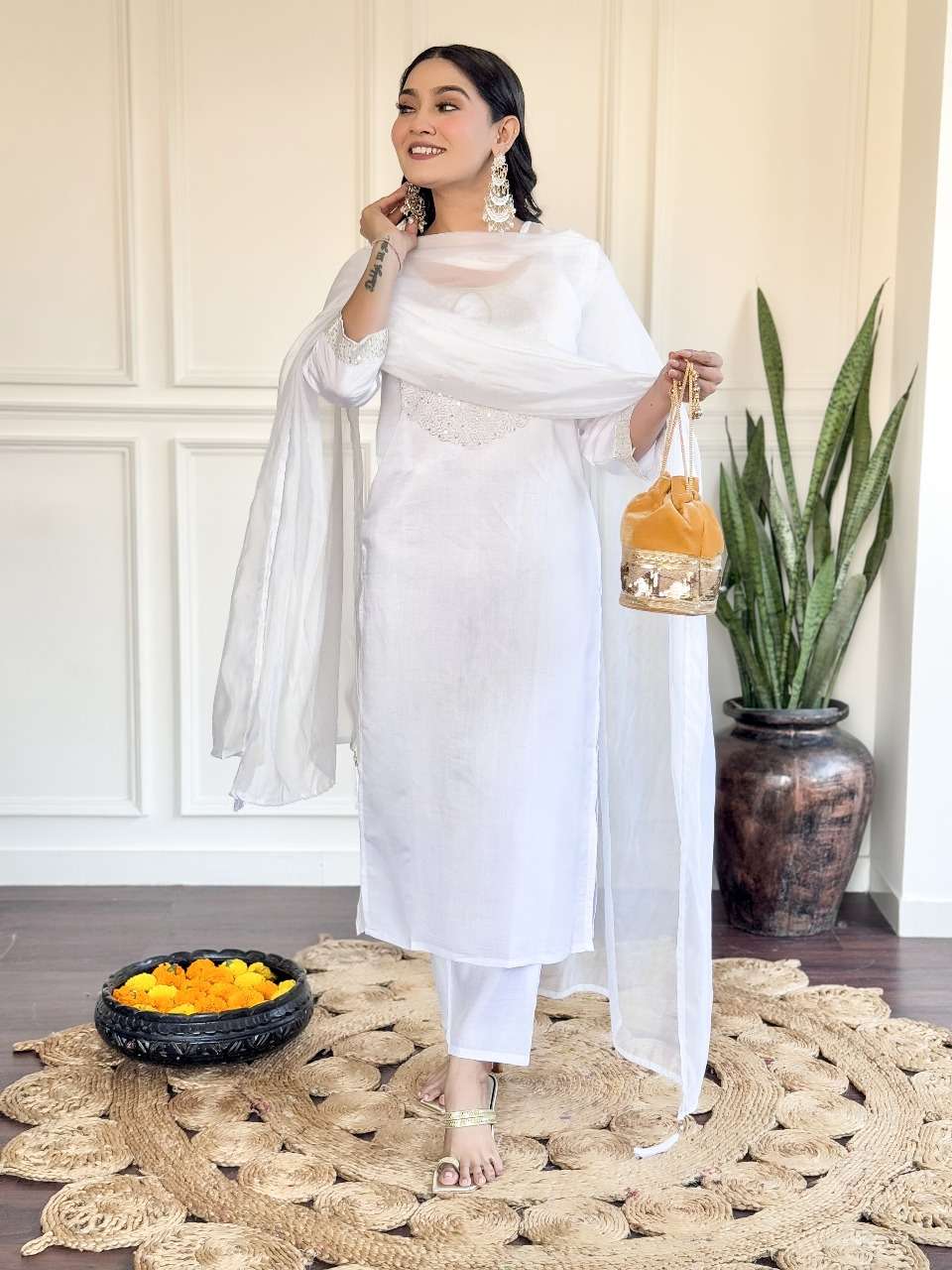 KAVERI CHANDERI fabric kurti collection manufacturer surat 