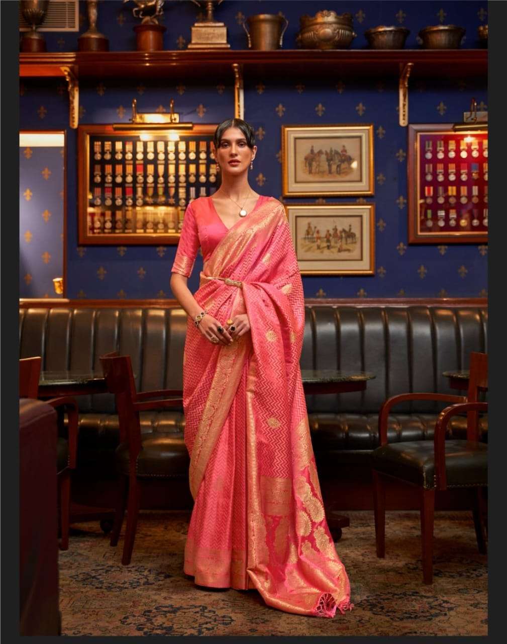 KAZEL SILK by rajtex saree collection manufacturer surat