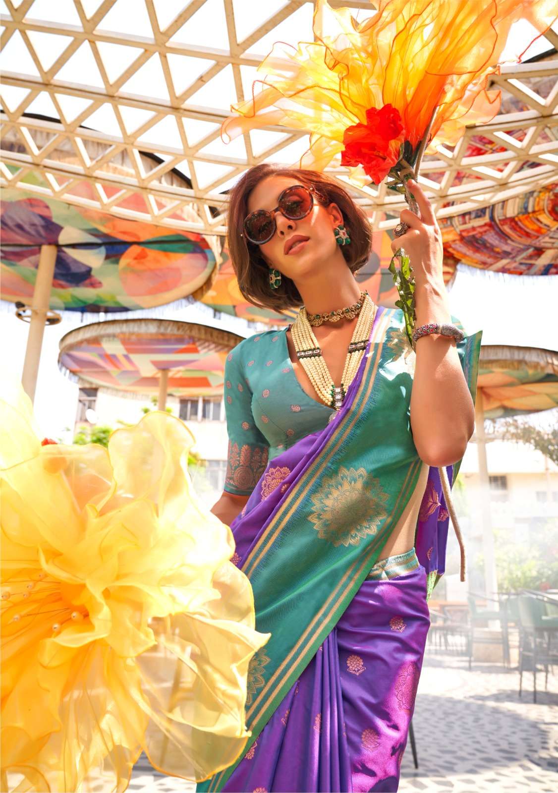 KSHASHA by  RAJTEX Premium Saree Collection manufacturer surat 