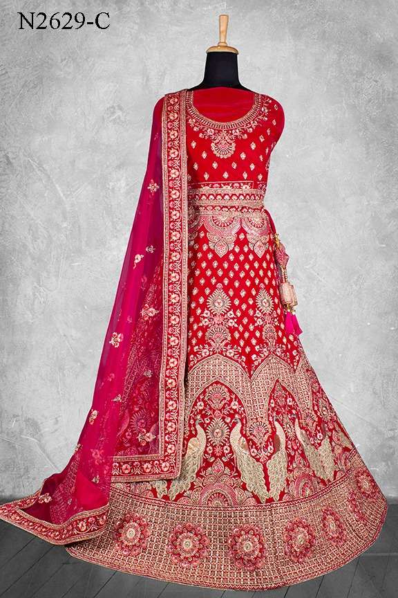 NIMAYA LAGNOTSAV VOL 02 by MAHOTSAV  OUR NEW BRIDAL WEAR DESIGNER LEHENGA CHOLI COLLECTION manufactu...
