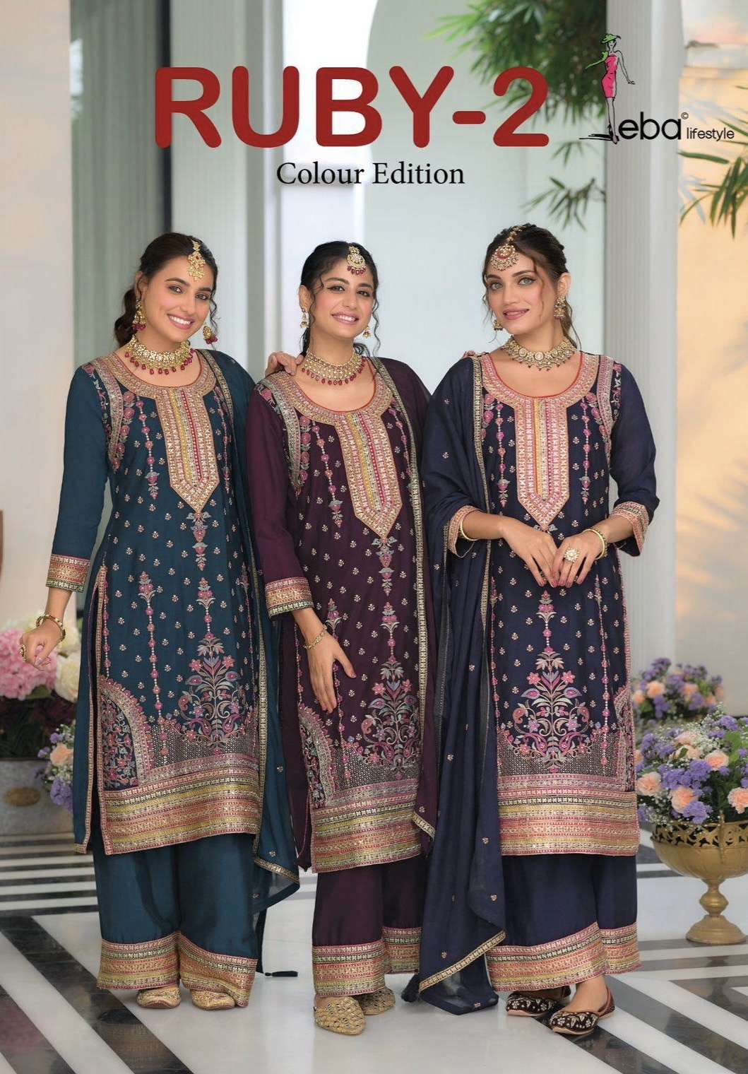 Ruby vol 2 edition by eba lifestyle readymade plazo collection 