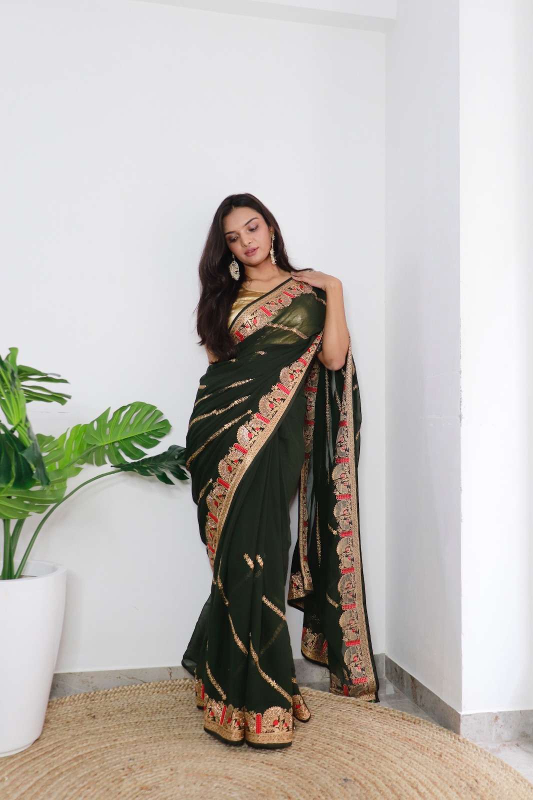 Aaradhna by VTG Georgette saree collection manufacturer surat 