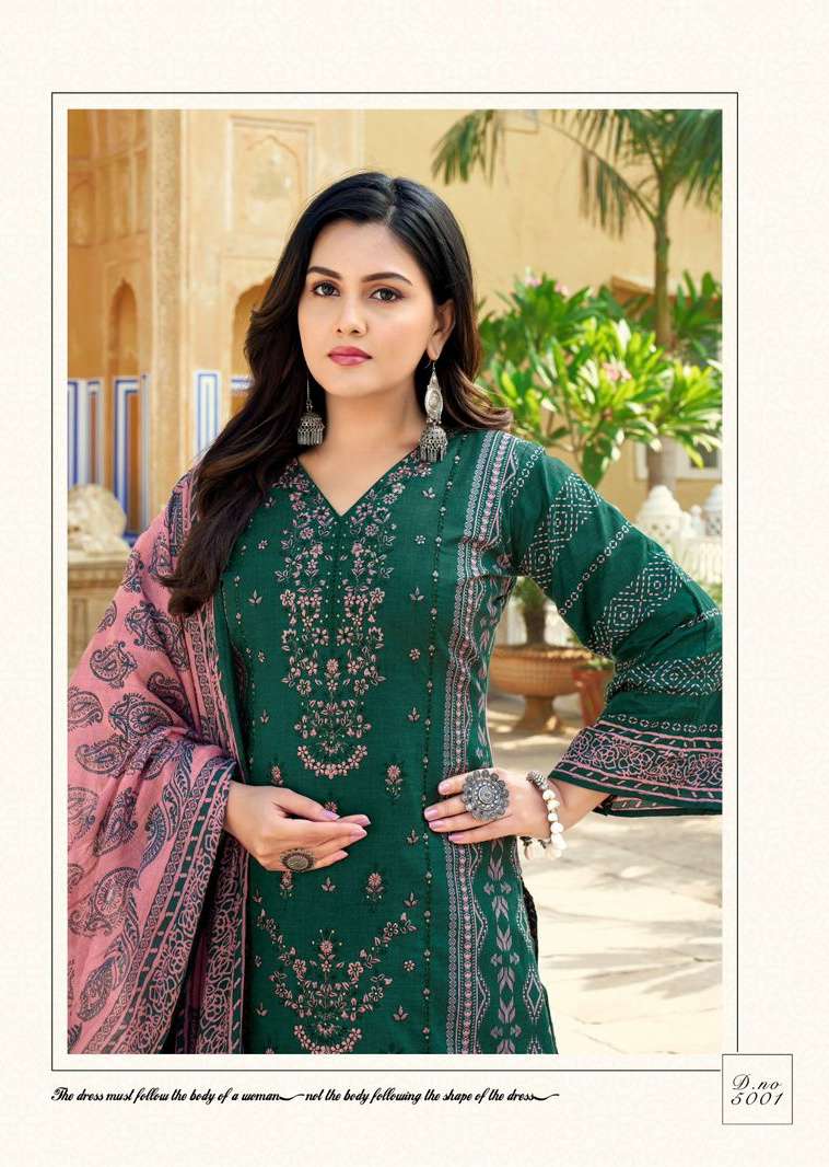 ABU SAEED VOL 50 by  PAKIZA PRINTS suit collection manufacturer surat 