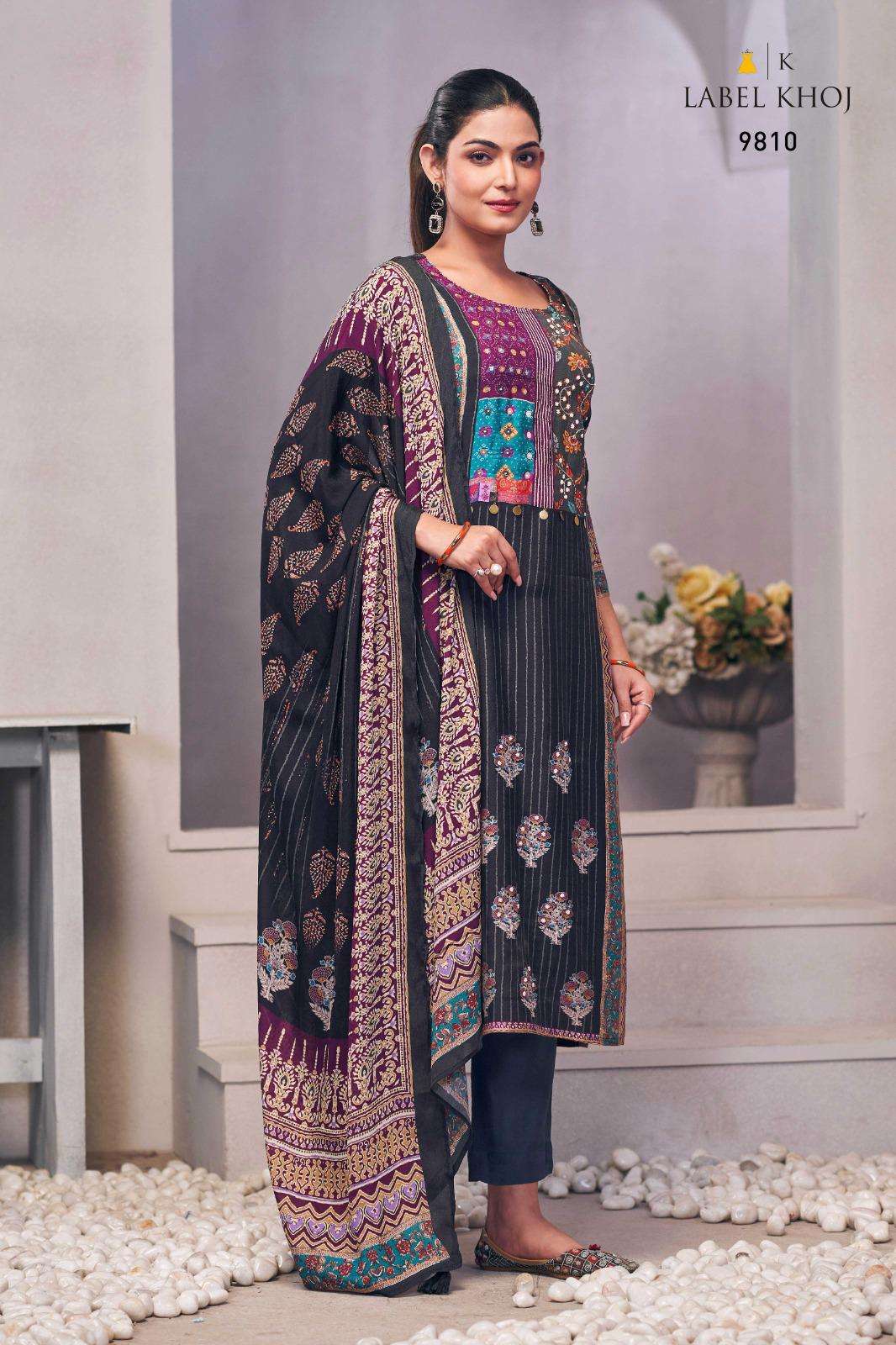 AJRAK by Label Khoj  Silk kurti collection manufacturer surat 