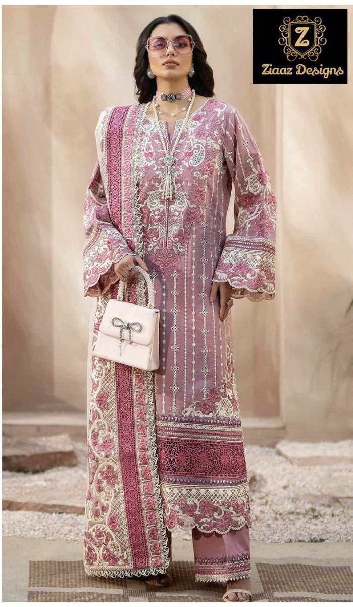 code 577 by Ziaaz Designs beautiful Cotton suit collection manufacturer surat 