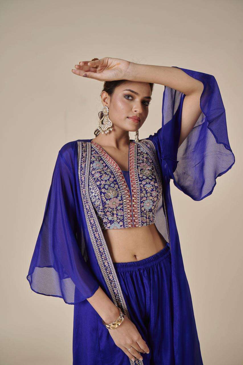 Code 9224 INDO chinon suit collection manufacturer surat 