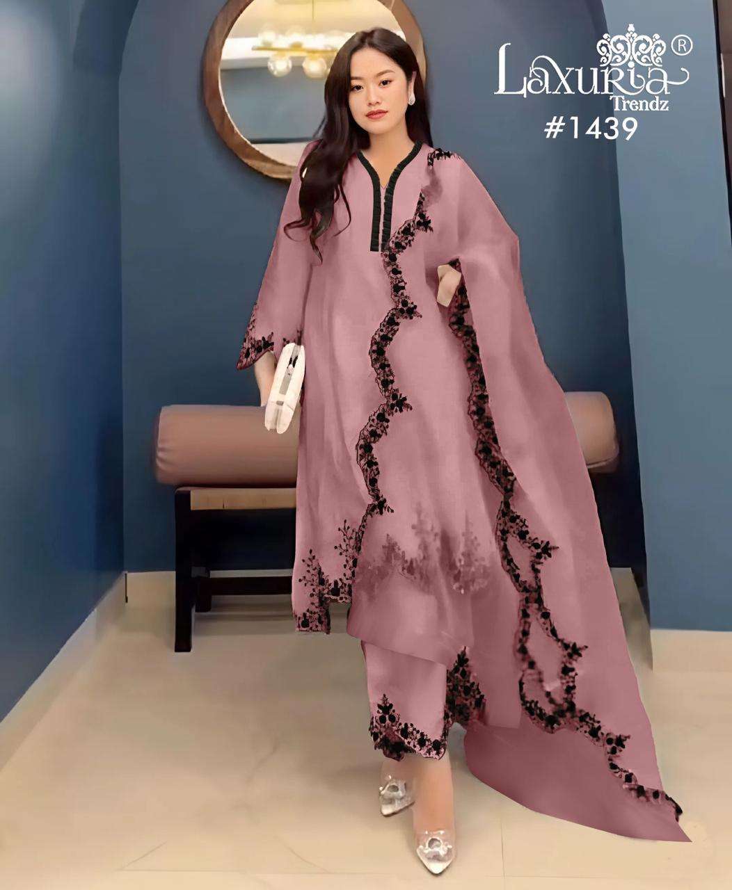 D No 1439 by Laxuria trendz Super Hit kurti collection manufacturer surat 