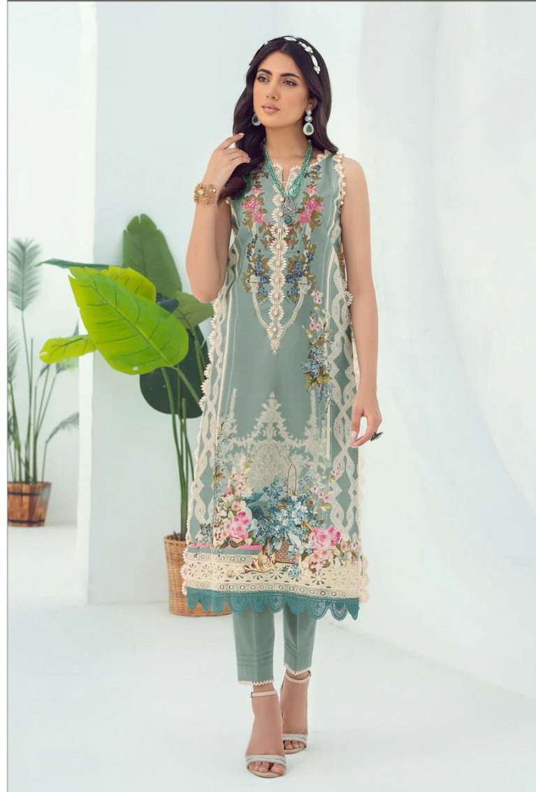 design 484 by Taj Creations Pure Cotton Print  suit collection manufacturer surat 