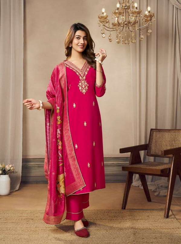 GUREZ by Label Khoj  Heavy Roman Silk kurti collection manufacturer surat 