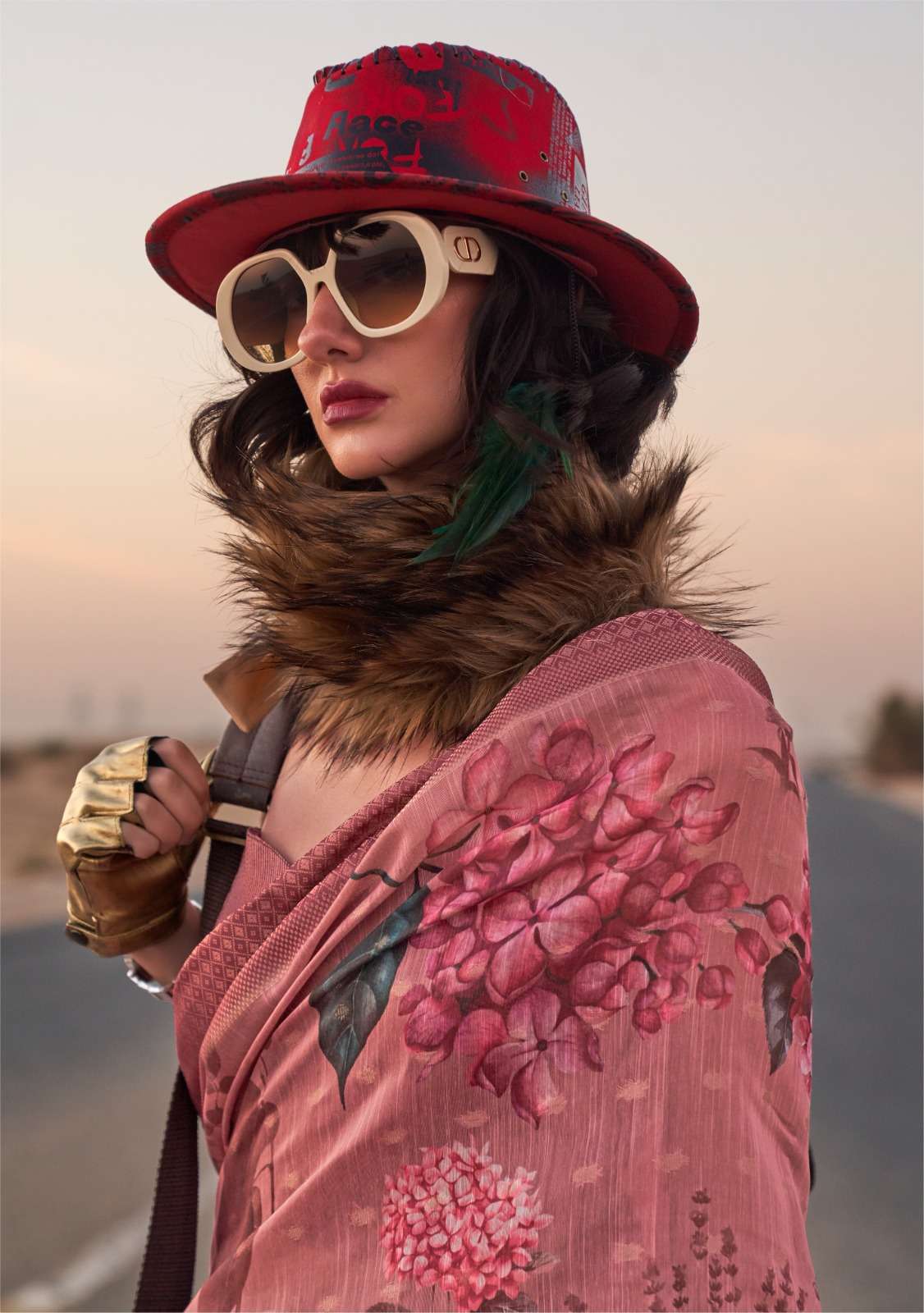 KAFFYN by RAJTEX PRINTED saree collection manufacturer surat 