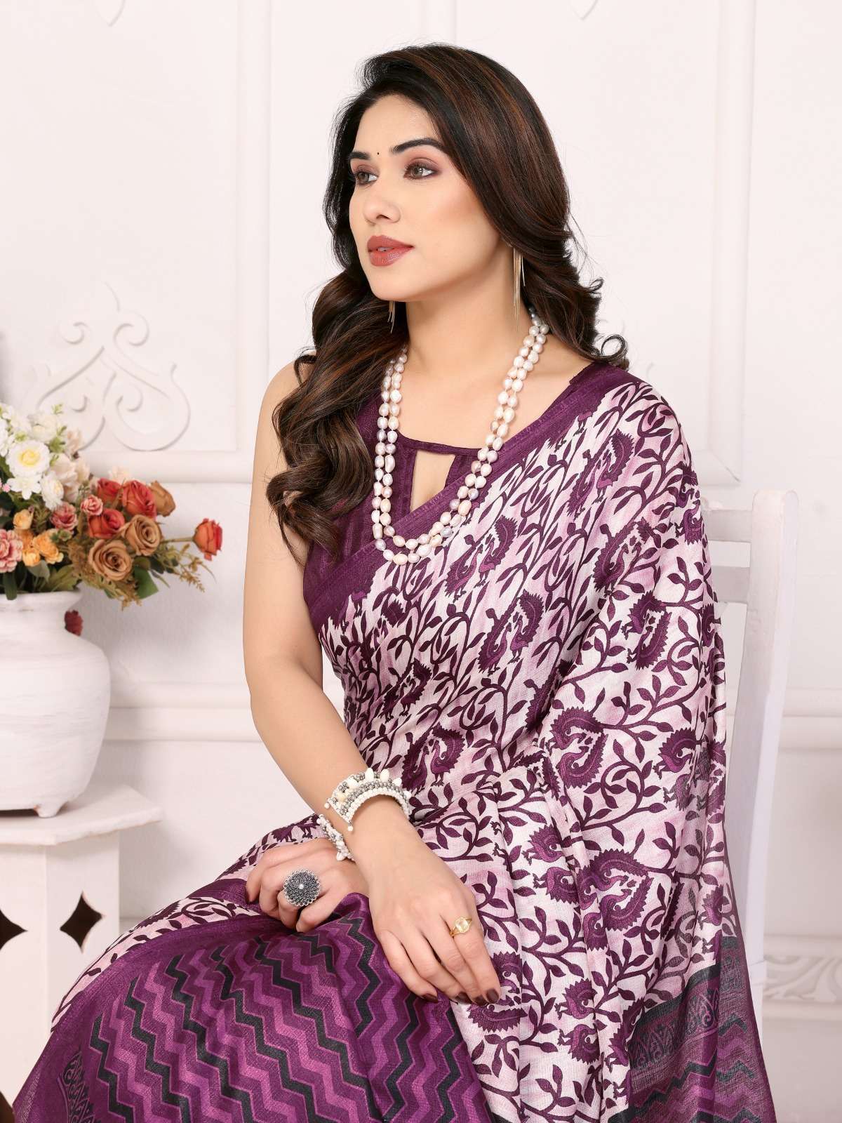 Kanak by S plus fancy saree collection manufacturer surat 