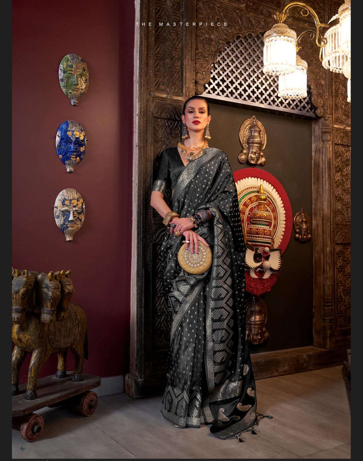 KONTINA  SILK by rajtax  PURE SATIN silk Premium Saree collection manufacturer surat 