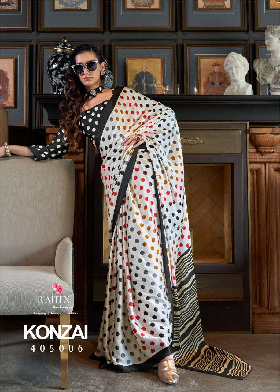 KONZAI by rajtax  PATOLA PRINT saree collection manufacturer surat 