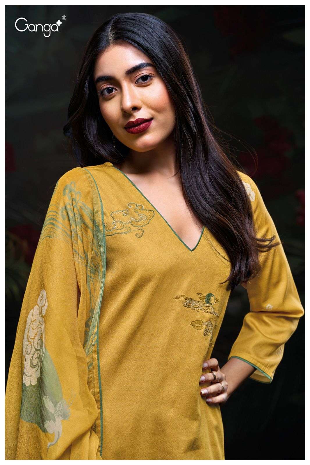 MEHAL 3115 by GANGA  PREMIUM COTTON suit collection manufacturer surat 