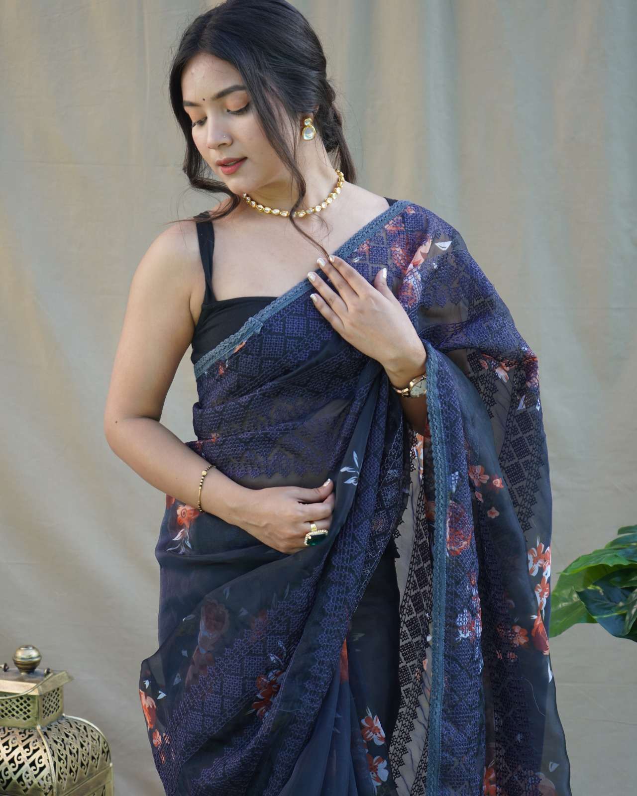 Nitya Organza saree collection manufacturer surat 