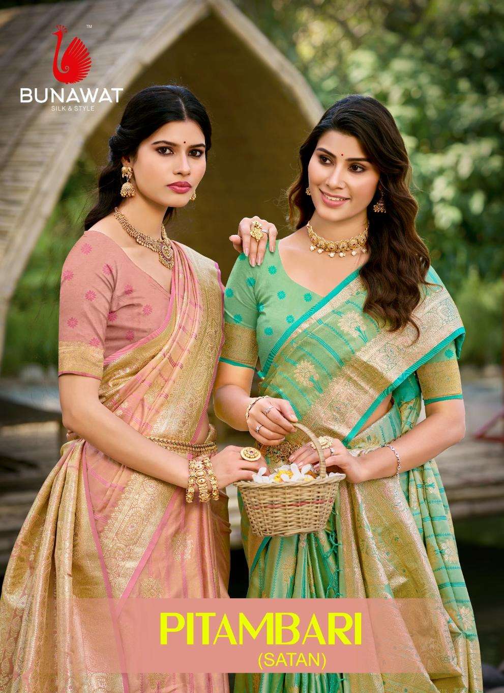 PITAMBARI by BUNAWAT SILK Saree collection manufacturer surat 