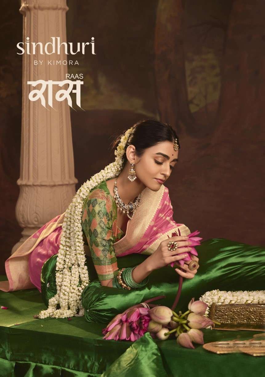 Raas by Kimora Dola Silk saree collection manufacturer surat 