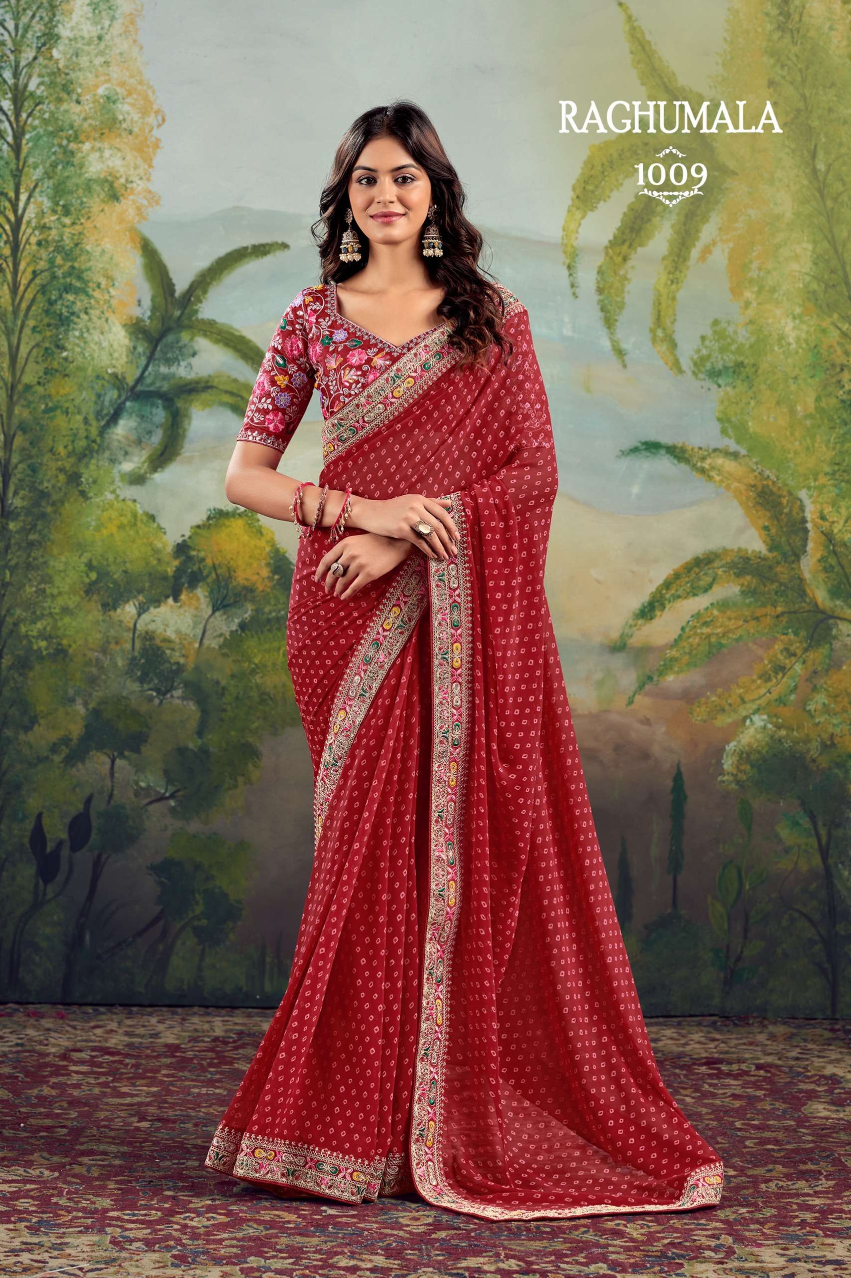 RAGHUMALA by STAVAN saree collection manufacturer surat 