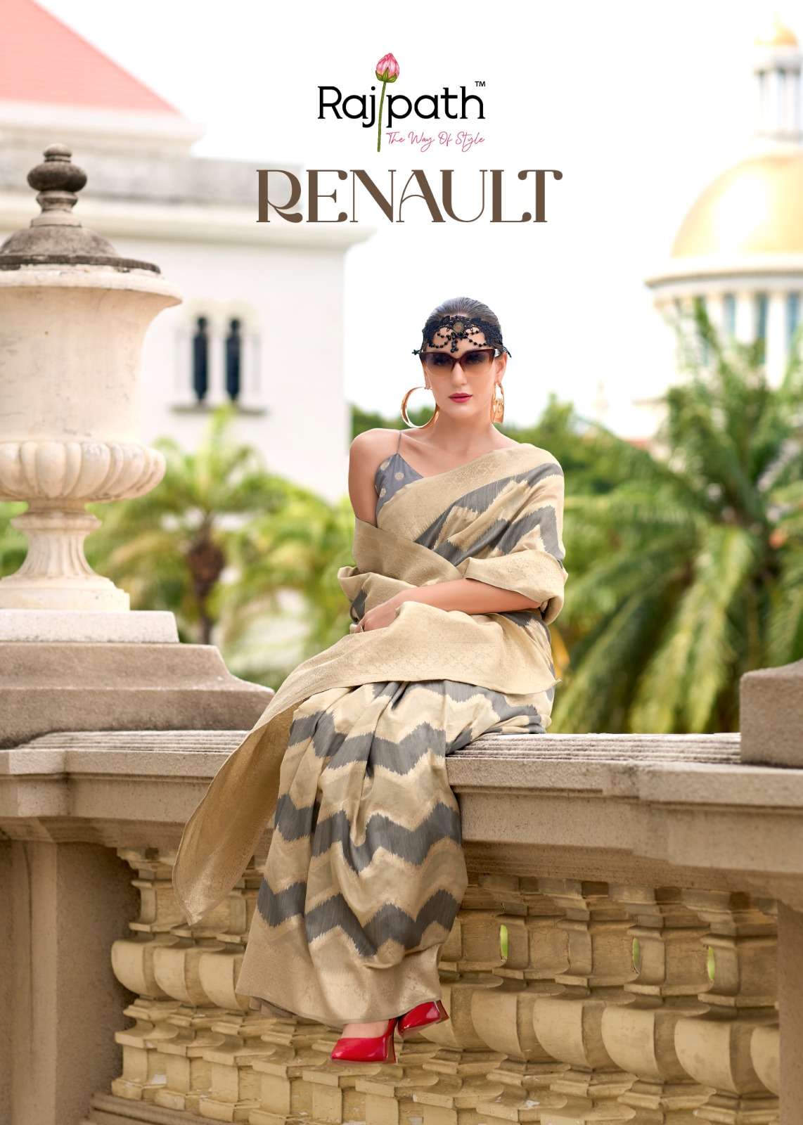 RENAULT SILK by RAJPATH COTTON  LINEN SILK saree collection manufacturer surat 