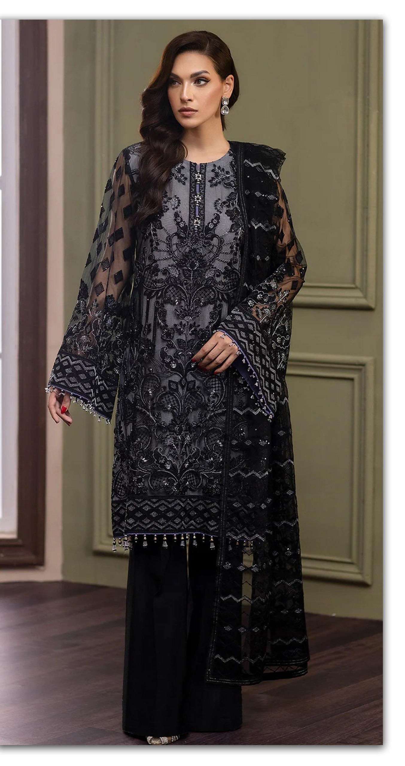 ROSE HAND CRAFT D NO S 187 by  SHANAYA fashion ORGANZA suit collection manufacturer surat 