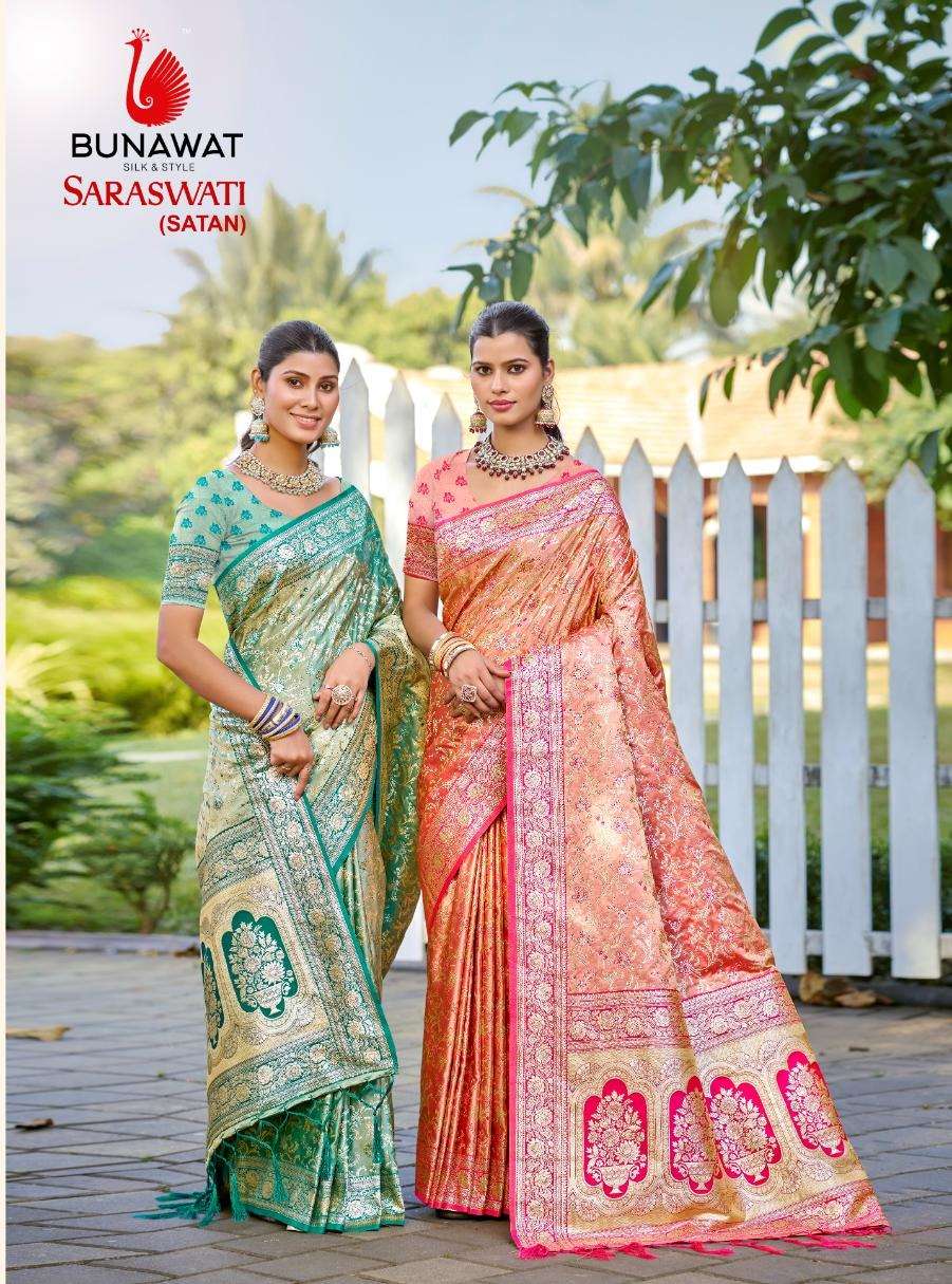 SARASWATI by BUNAWAT SILK Saree collection manufacturer surat 