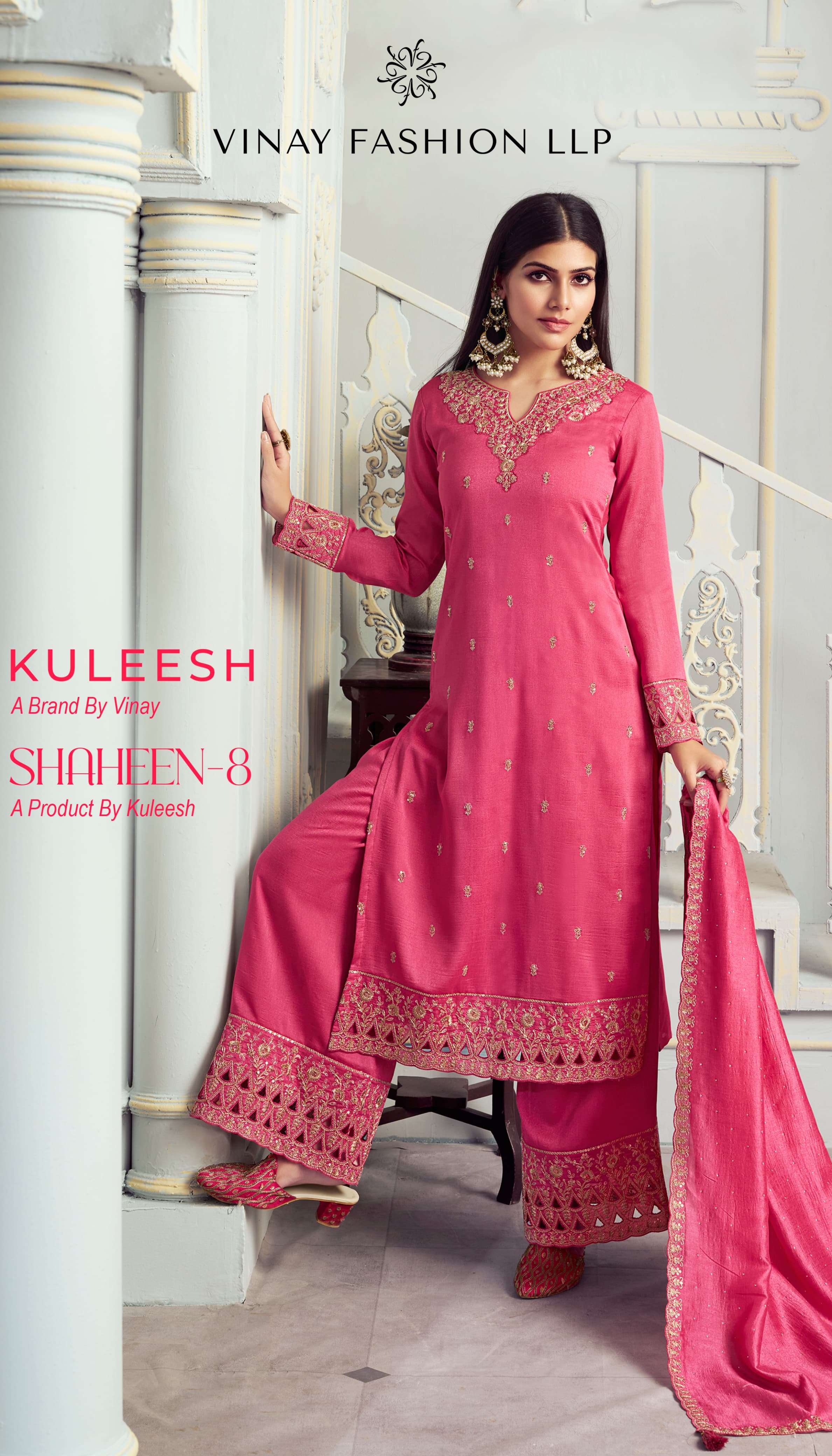 SHAHEEN 8 by VINAY Suit collection manufacturer surat 