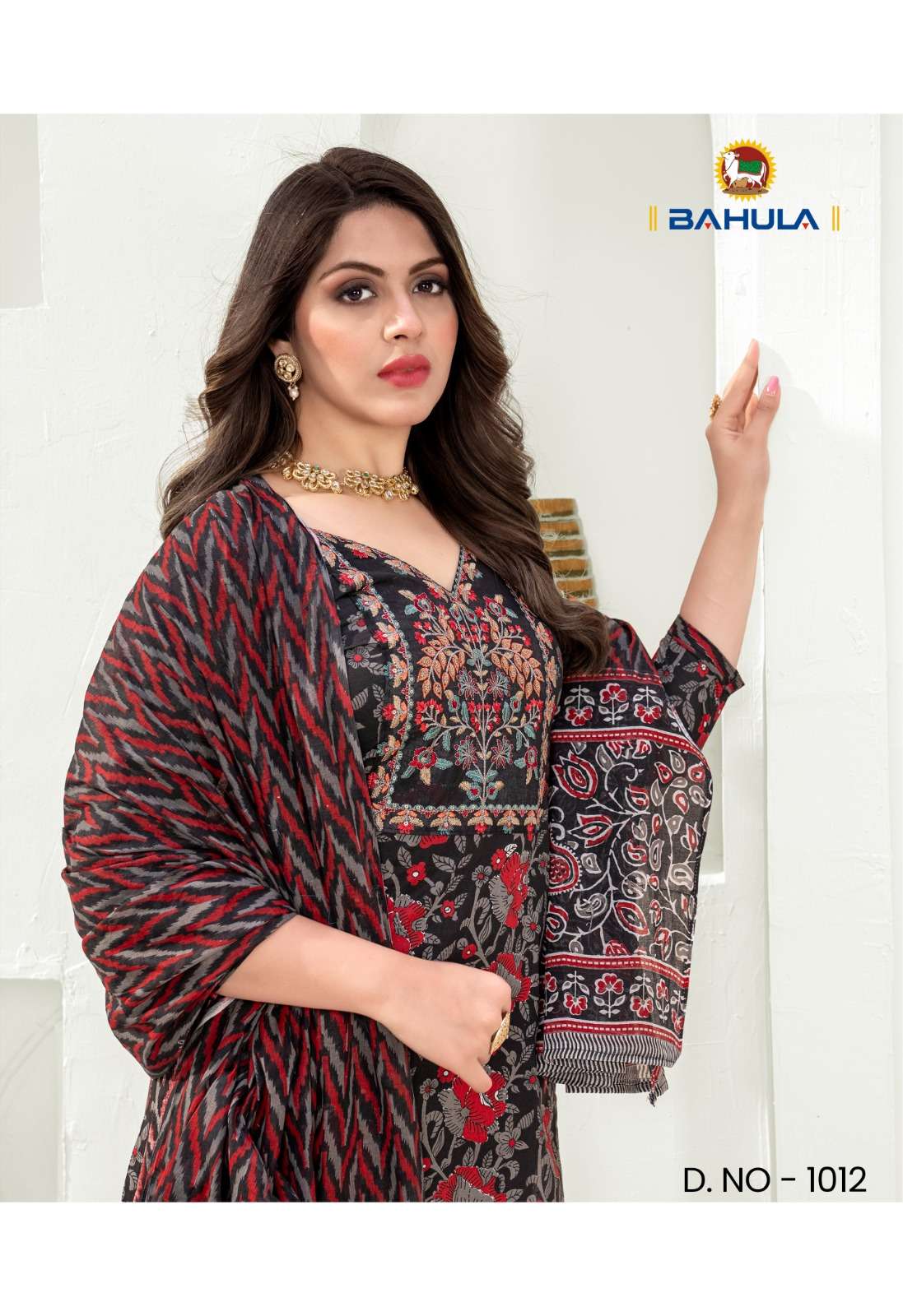 SHANVI by bahula  KURTI WITH PANT DUPPATTA kurti collection manufacturer surat 
