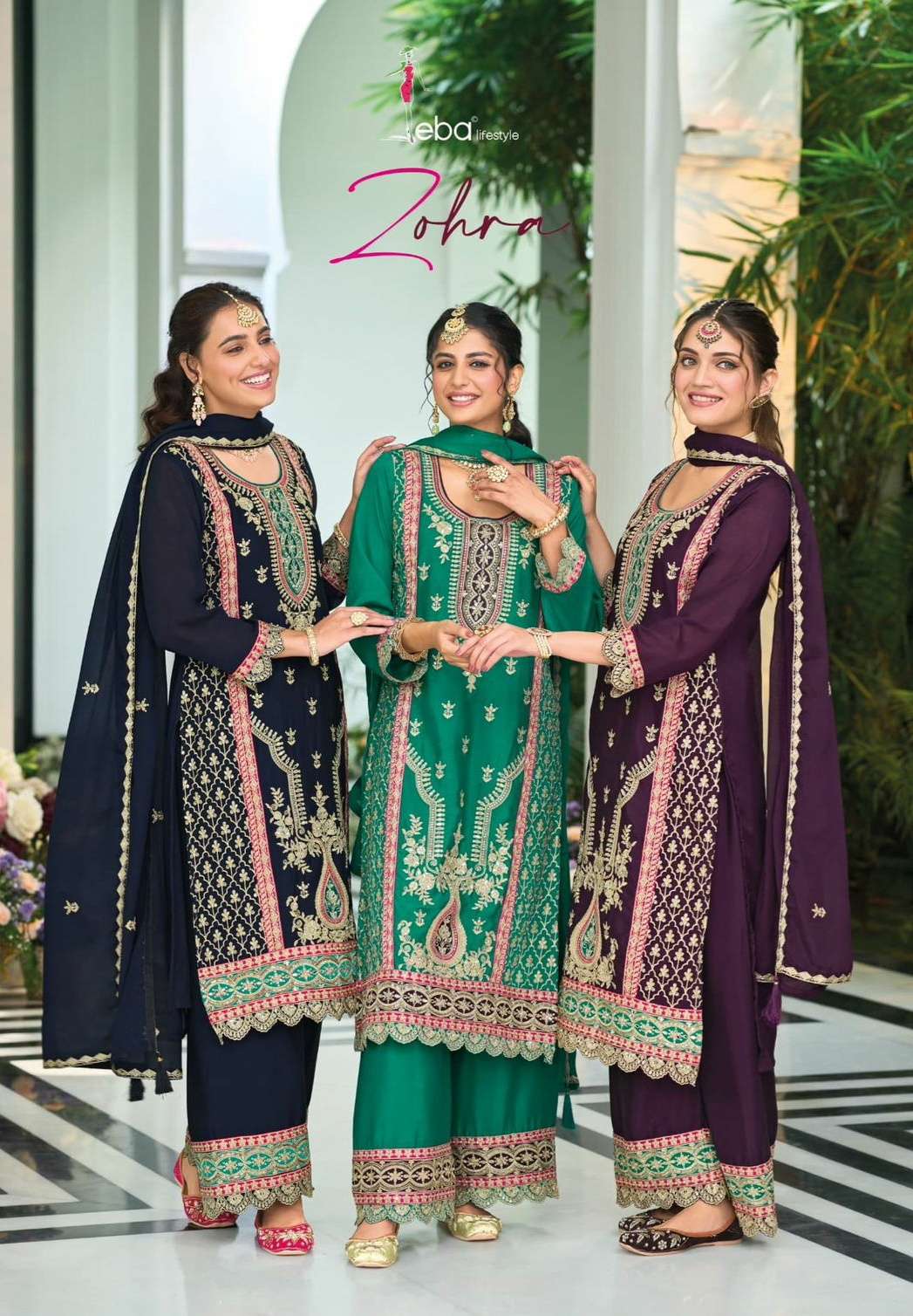 ZOHRA by eba lifestyle suit collection manufacturer surat 