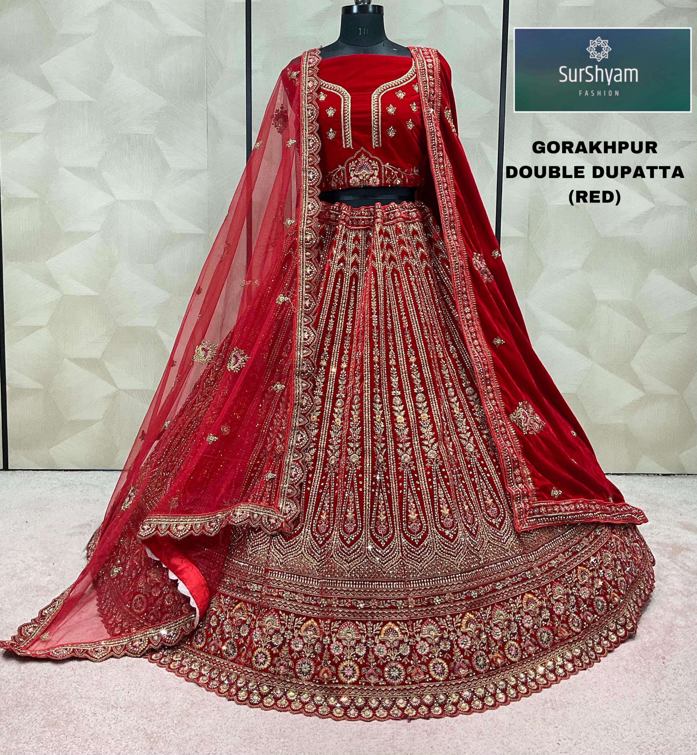 GORAKHPUR by Surshyam fashion VELVET lehenga choli collection manufacturer surat 