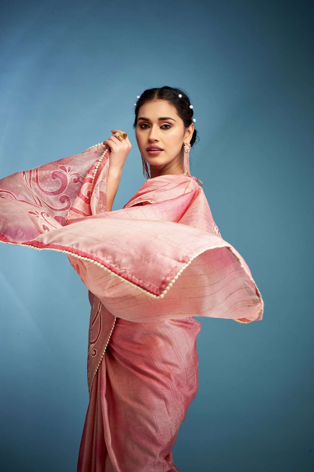 Gouri by Kala Jamun Pure Tusser saree collection manufacturer surat 