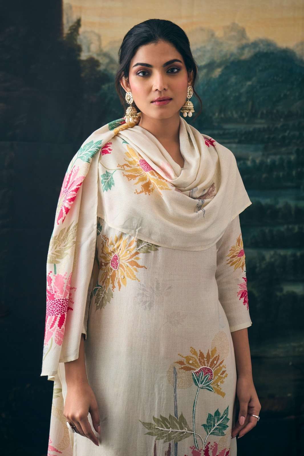 Khazana Suit by Label Khoj Pure viscose suit collection manufacturer surat 