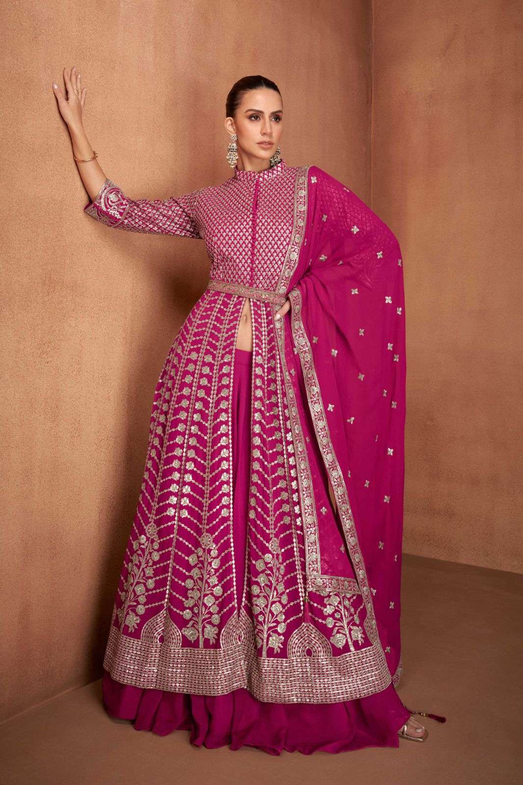 KHWAB by Gulkayra Designer Real Georgette Gown collection manufacturer surat 