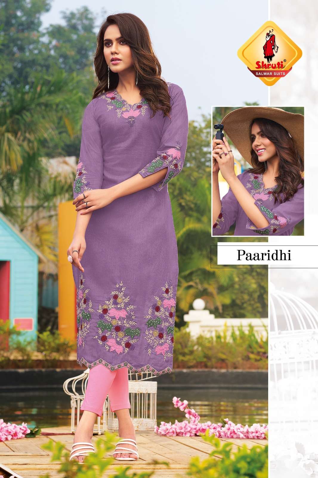 KKASHISH VOL 34 by Shruti Cotton Linen kurti collection manufacturer surat            