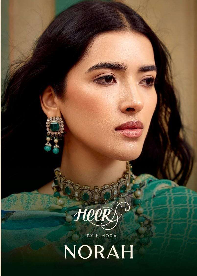Norah vol 200 Series  9561 to 9566 by Kimora Suit collection manufacturer surat