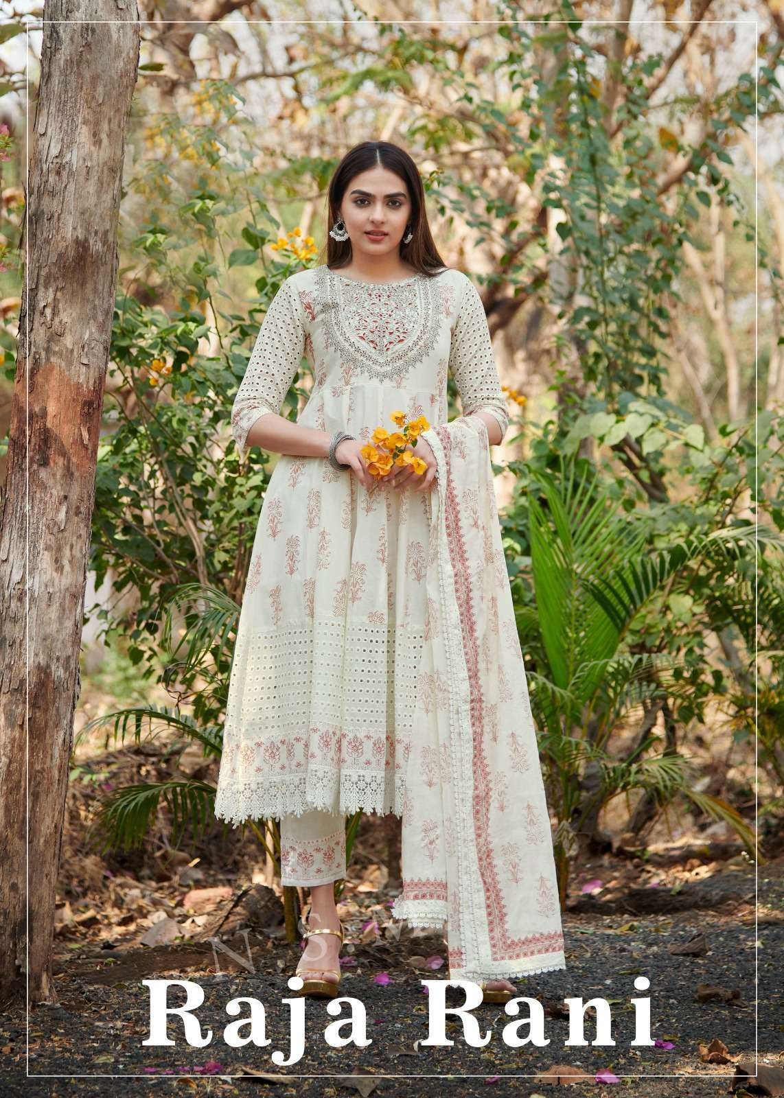 RAJA RANI COTTON PRINT kurti collection manufacturer surat 