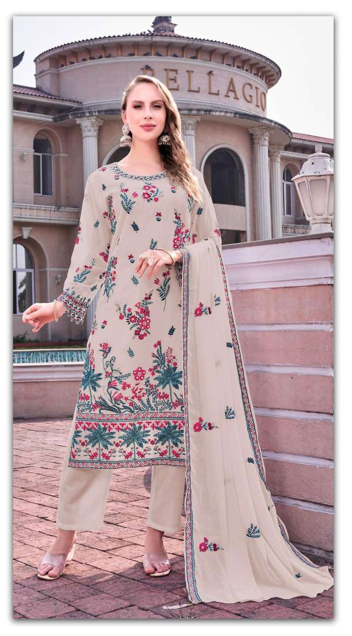 ROSE HAND CRAFT D NO S 203 EDITION by shanaya fashion suit collection manufacturer surat 