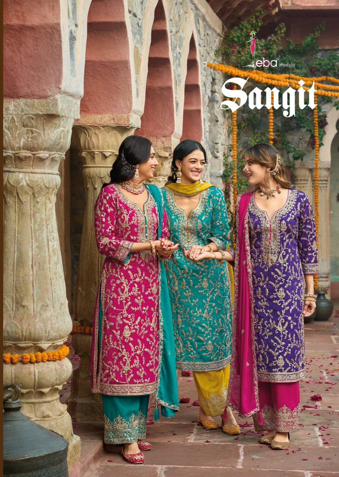 SANGIT by eba lifestyle suit collection manufacturer surat 