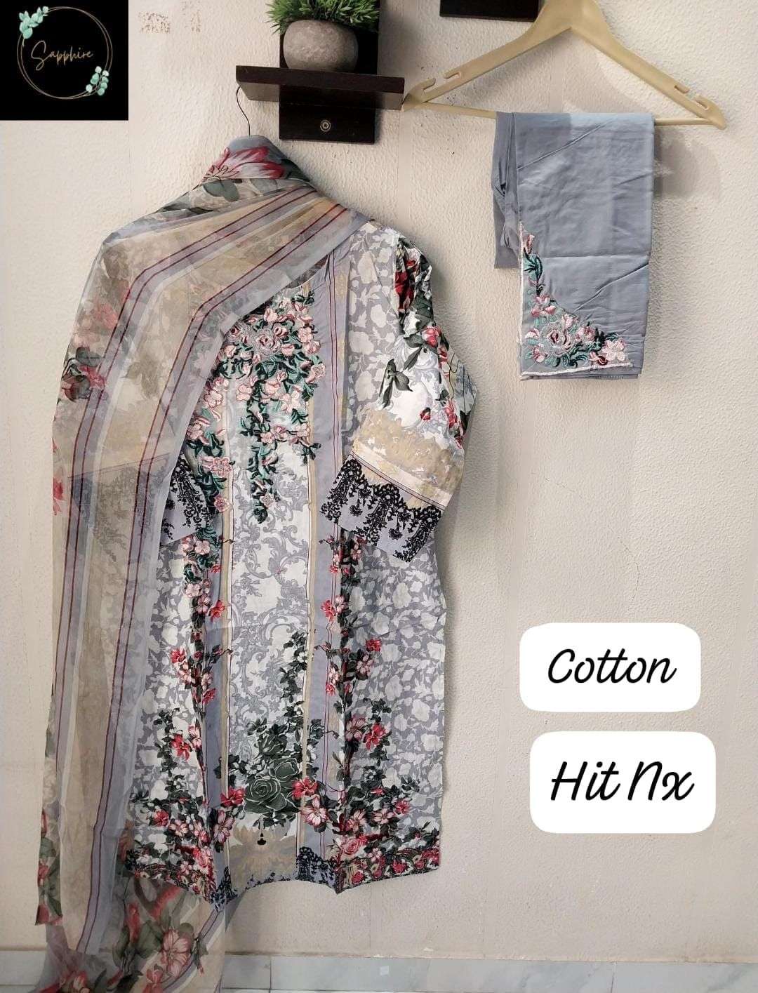 SAPPHIRE HIT JAZMIN NX 6 kurti collection manufacturer surat 