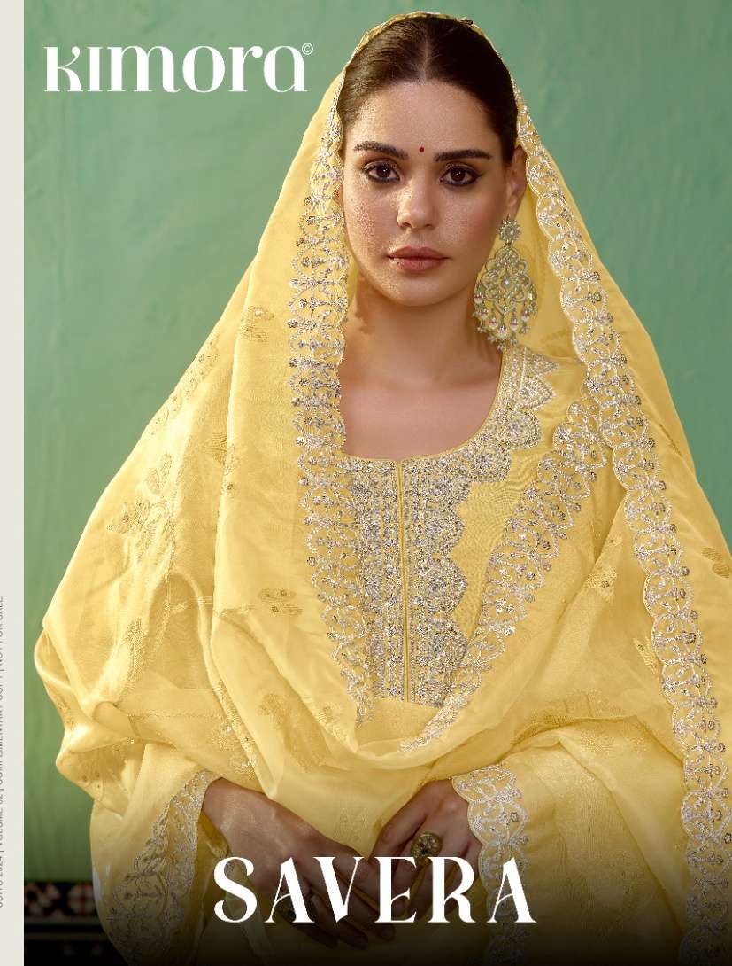SAVERA by KIMORA  Bamber silk suit collection manufacturer surat 