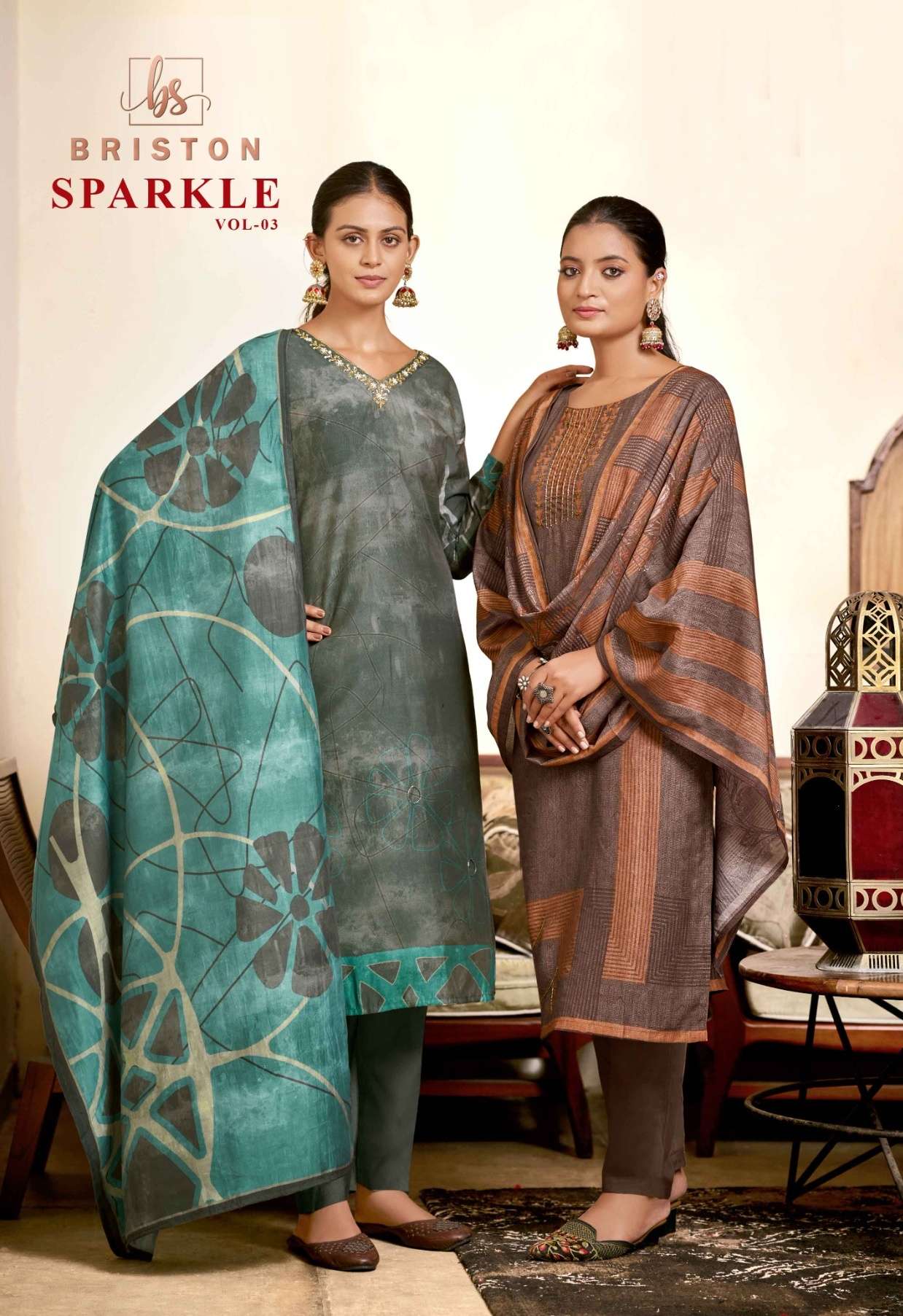 SPARKLE 3 by BERISTON Pure Viscose silk suit collection manufacturer surat 