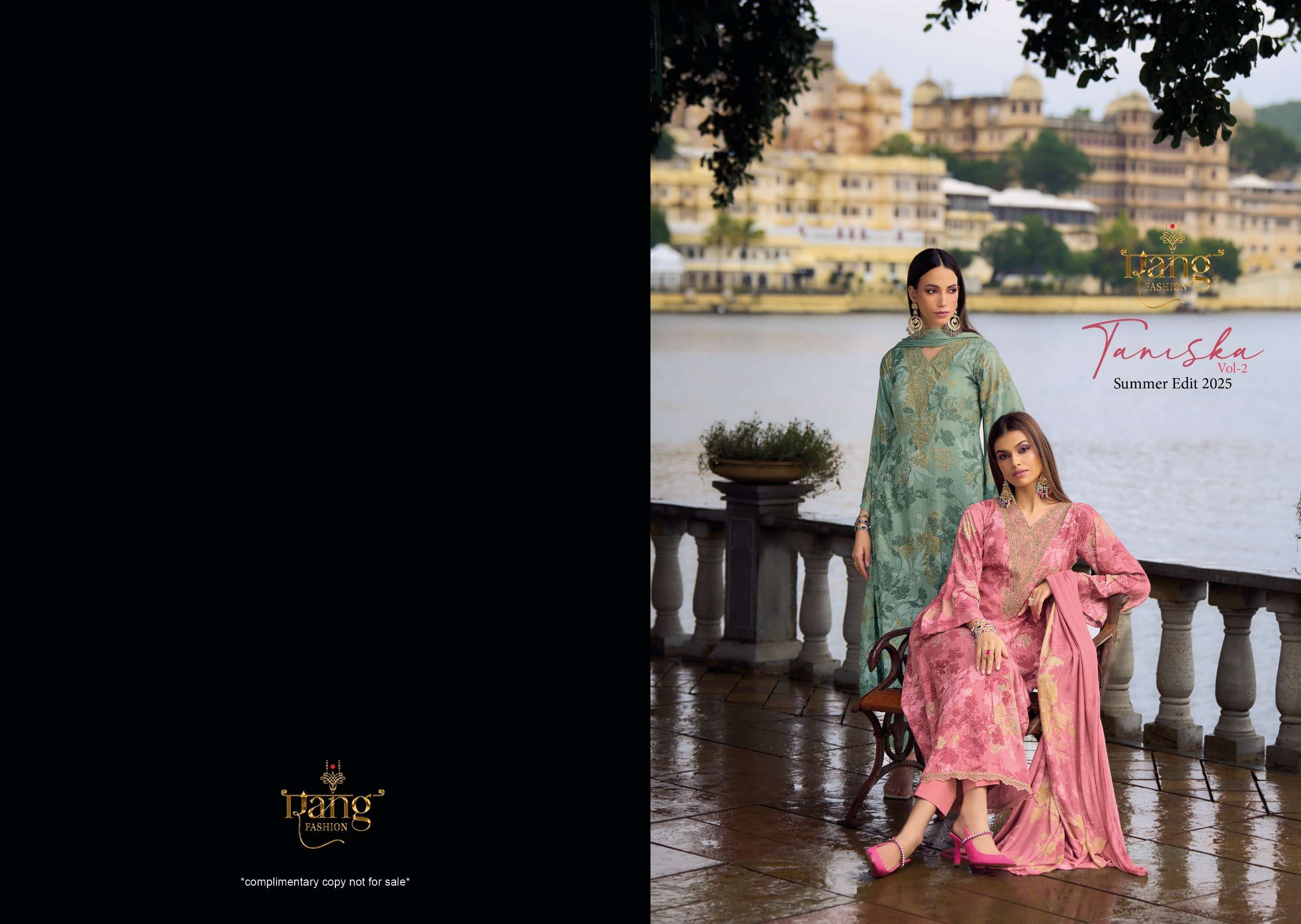 Tanishka vol 2 by RANG FASHION Digital print  Suit collection manufacturer surat 