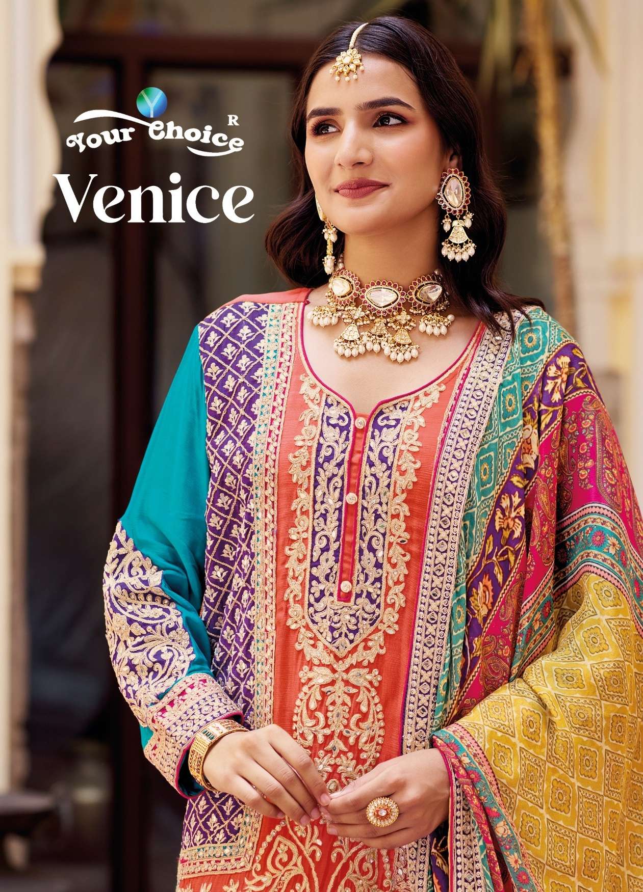 VENIC by Your choice  sarara suit collection manufacturer surat